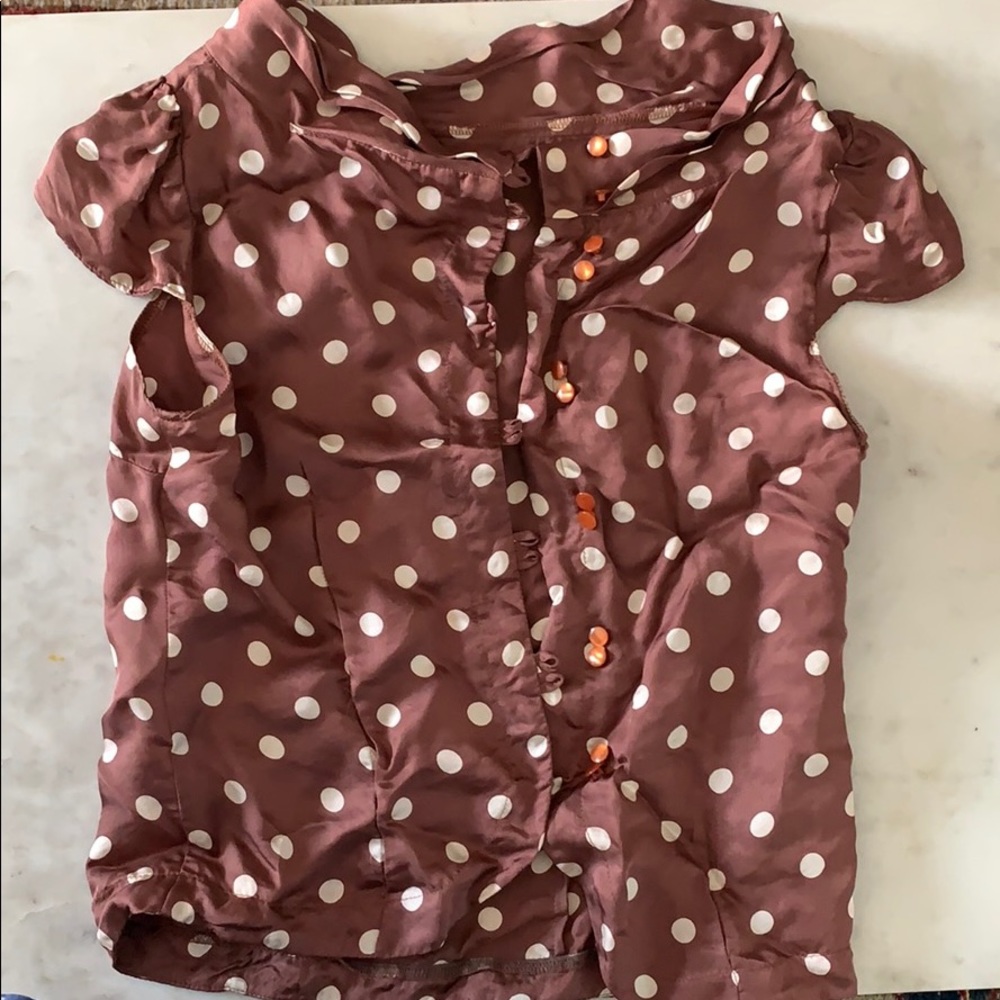 VINTAGE TOP SHOP BLOUSE